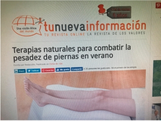Terapias naturales para combatir la pesadez de piernas en verano