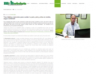 Tres hábitos naturales para cuidar tu pelo, piel y uñas en otoño, según COFENAT