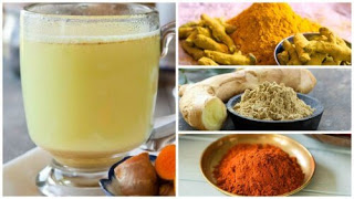 BEBIDA DE JENJIBRE, CURCUMA Y PIMIENTA DE CAYENA PARA DESINTOXICAR EL CUERPO